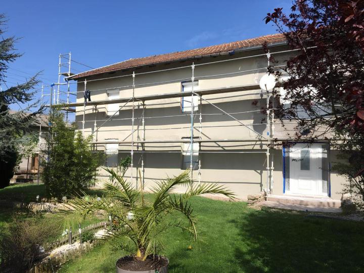 Travaux de rénovation de façade Lunéville